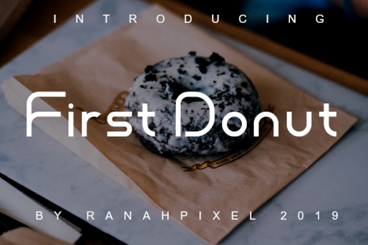First Donut Font Download
