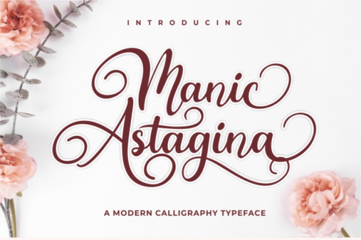 Manic Astagina Font Download