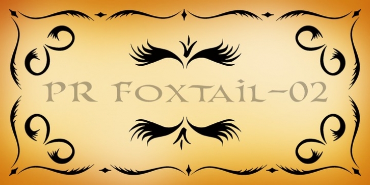 PR Foxtail 02 Font Download