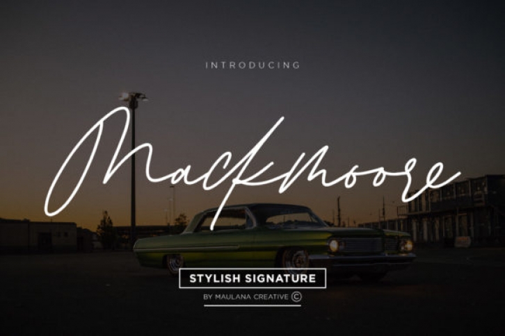 Mackmoore Font Download