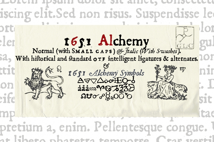1651 Alchemy Family Font Download