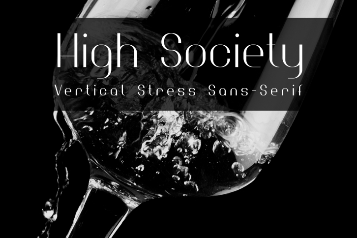 High Society Font Download