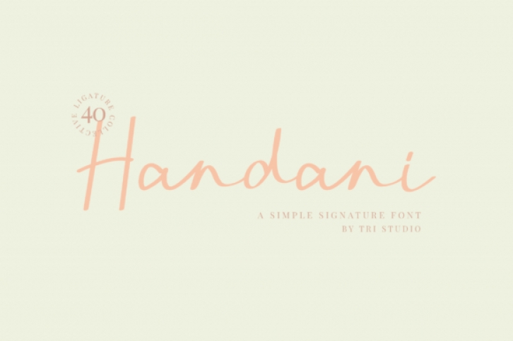 Handani Font Download