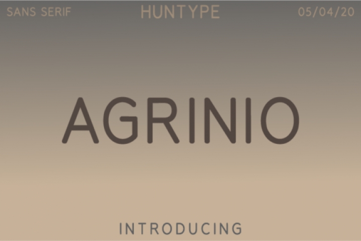 Agrinio Font Download
