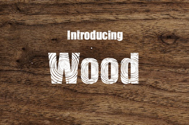 Wood Font Download