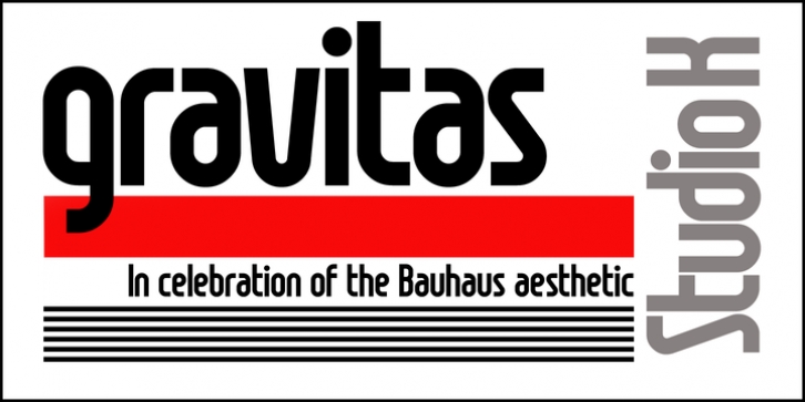 Gravitas Font Download