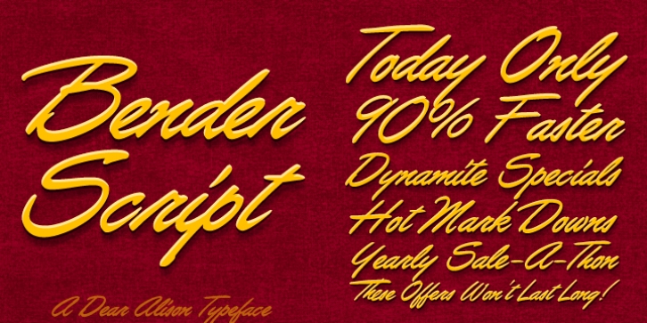 Bender Script Font Download