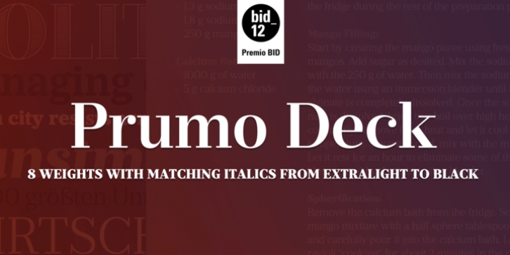 Prumo Deck Font Download
