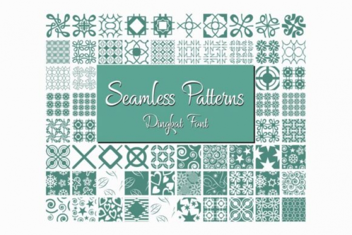 Seamless Patterns Font Download