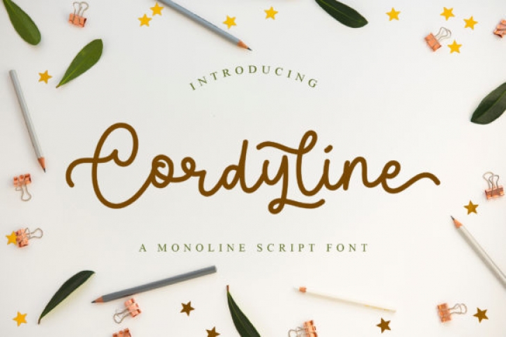 Cordyline Font Download