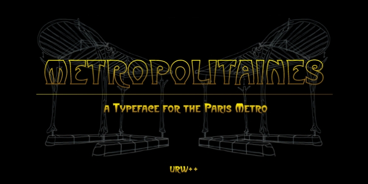 Metropolitaines Font Download