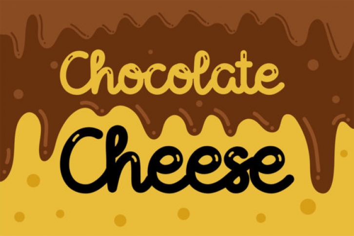 Chocolate Cheese Font Download