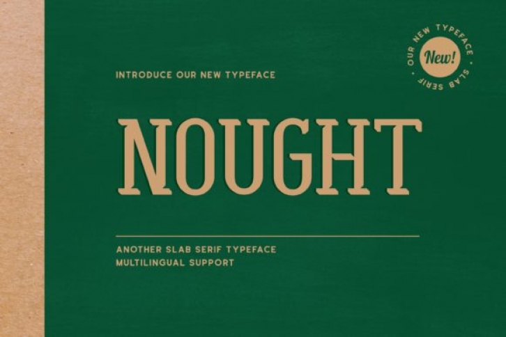 Nought Font Download