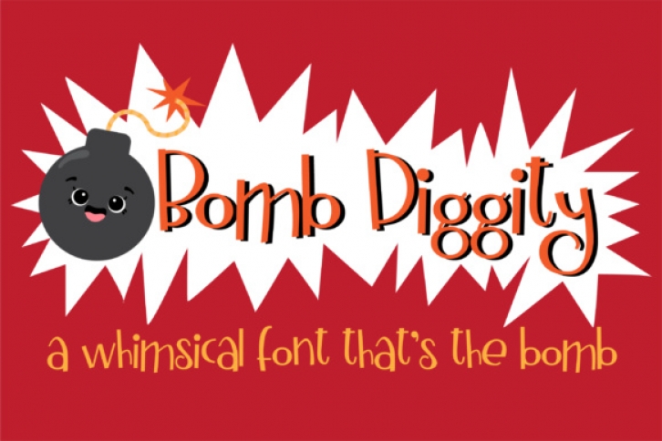 Bomb Diggity Font Download