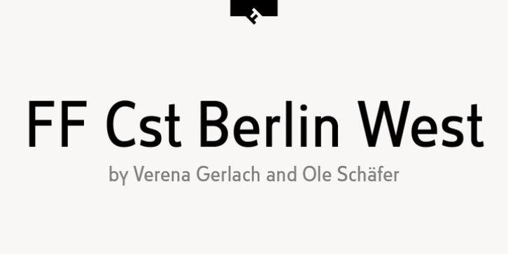 FF Cst Berlin West Font Download
