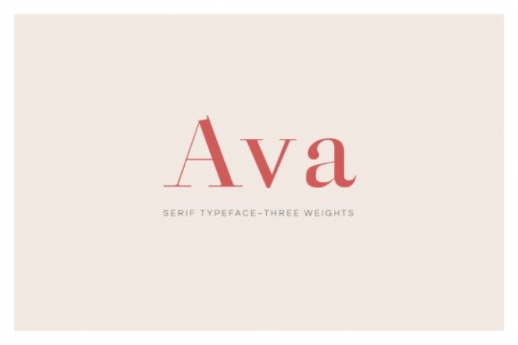 Ava Font Download