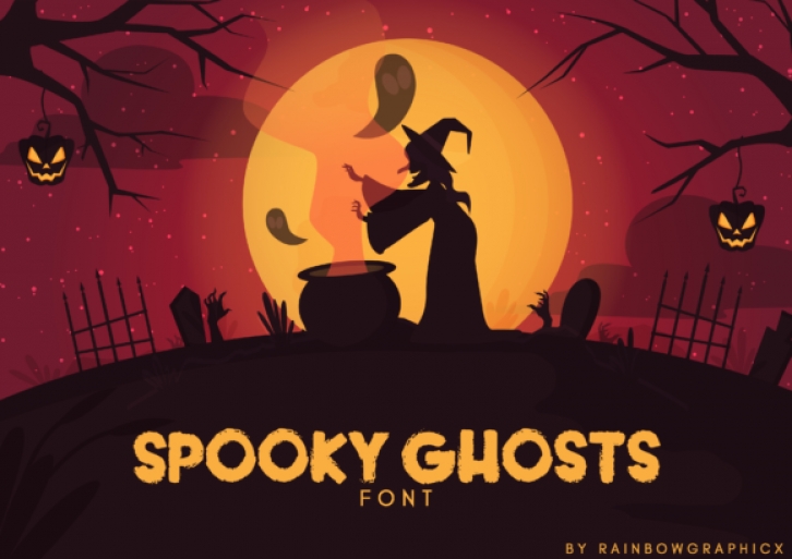 Spooky Ghosts Font Download