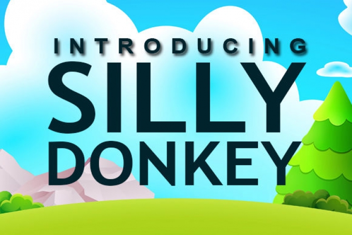 Silly Donkey Font Download