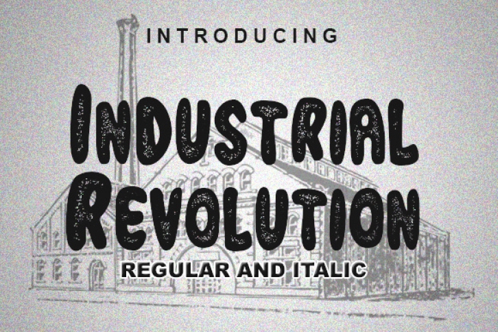 Industrial Revolution Font Download