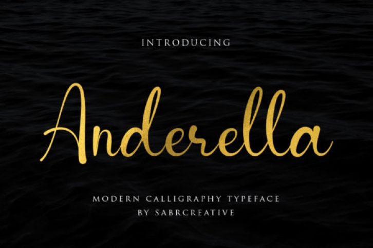 Anderella Font Download