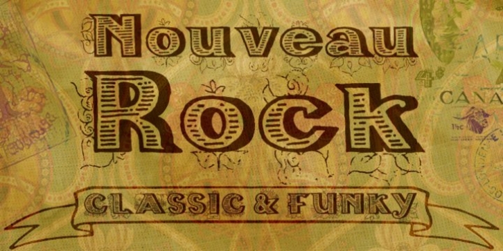 Nouveau Rock Font Download