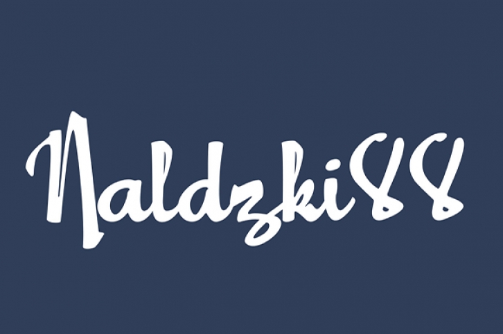 Naldzki88 Font Download