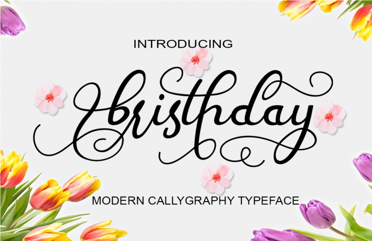 Bristhday Font Download