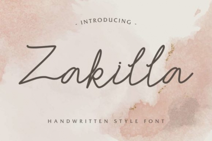 Zakilla Font Download