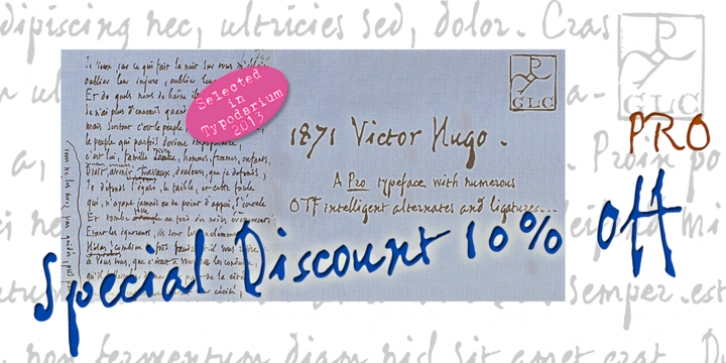 1871 Victor Hugo Font Download