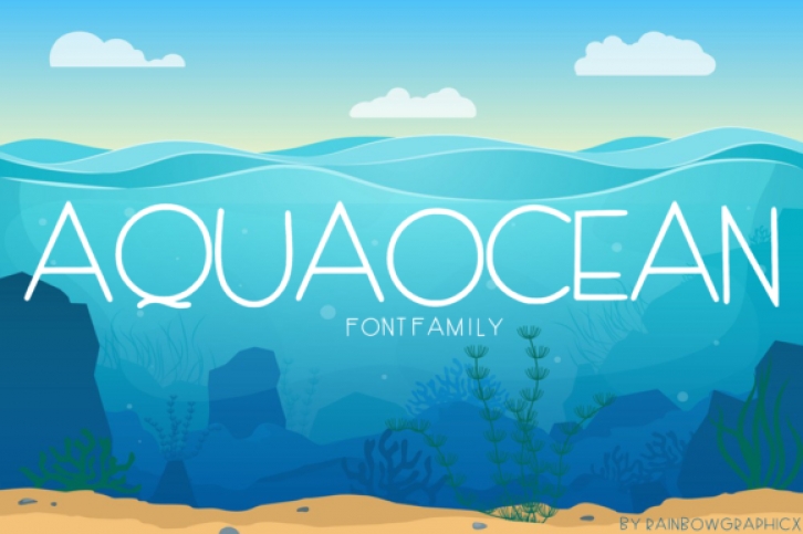 AquaOcean Font Download