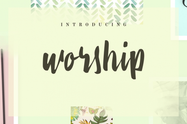 Worship Font Download
