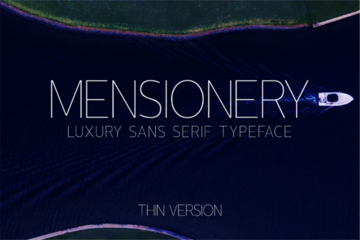 Mensionery Thin Font Download