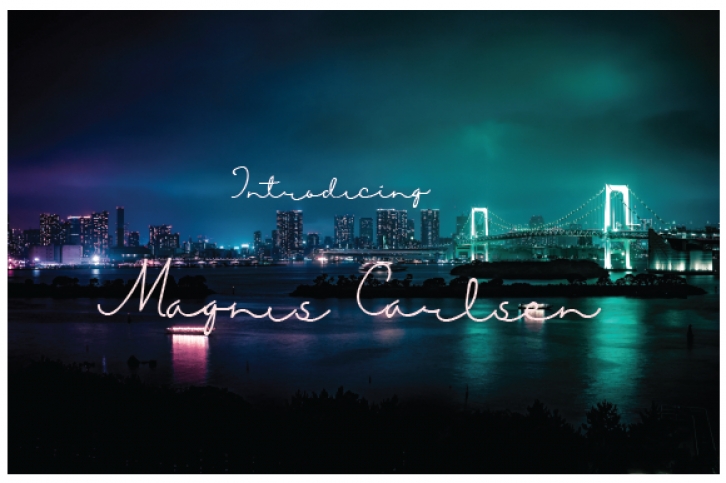 Magnus Carlsen Font Download