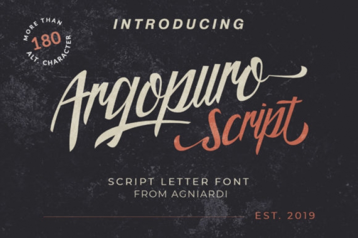 Argopuro Script Font Download