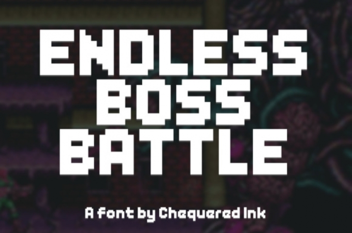 Endless Boss Battle Font Download