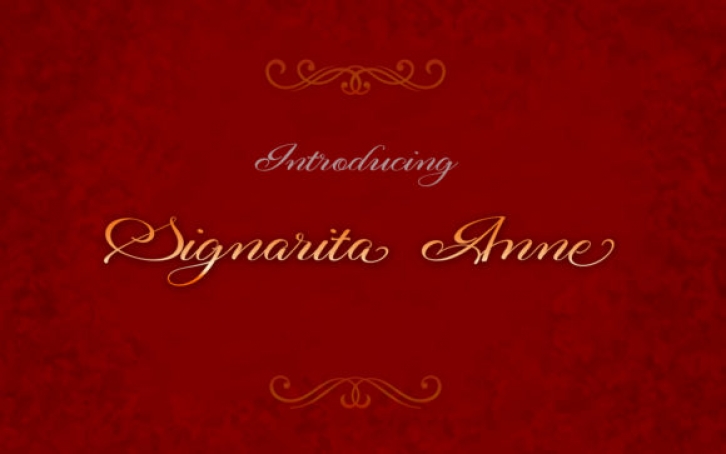 Signarita Anne Font Download