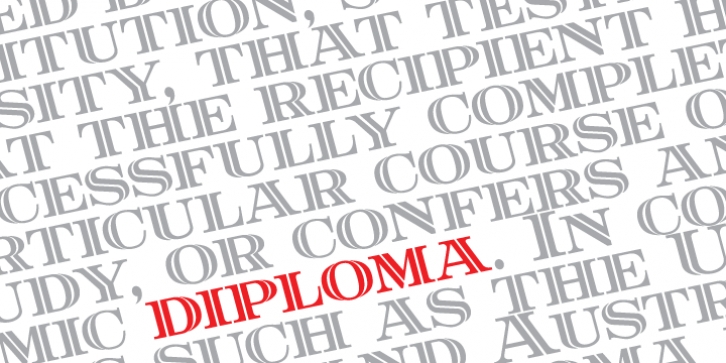 Diploma Font Download