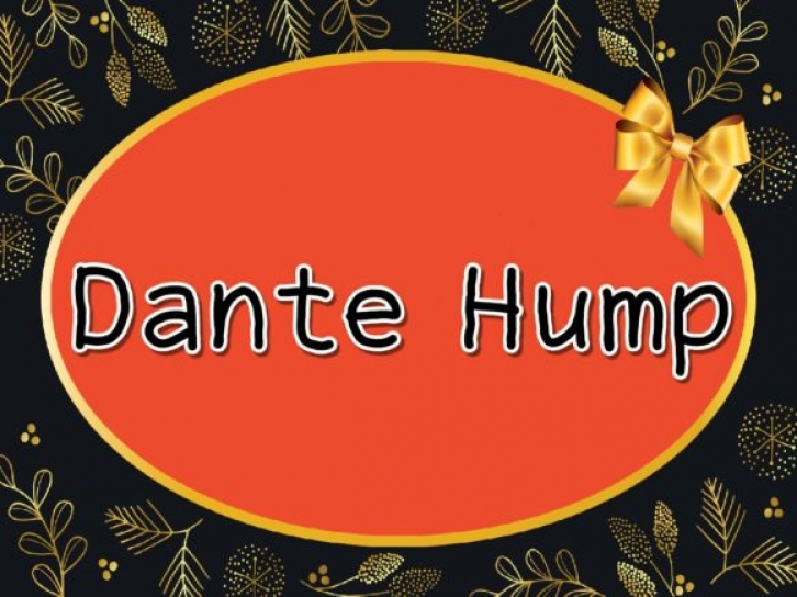 Dante Hump Font Download