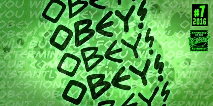 Obey Obey Obey Font Download