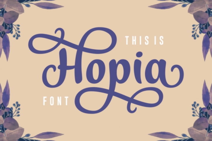 Hopia Font Download