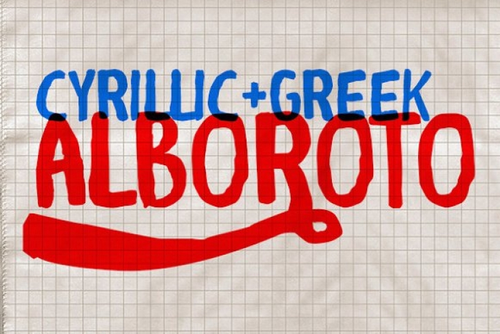 Alboroto Font Download