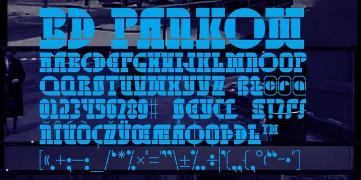 BD Pankow Font Download