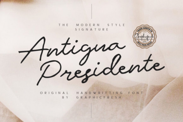 Antigua Presidente Font Download