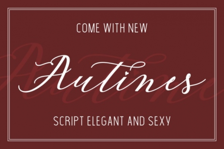 Autines  Font Download