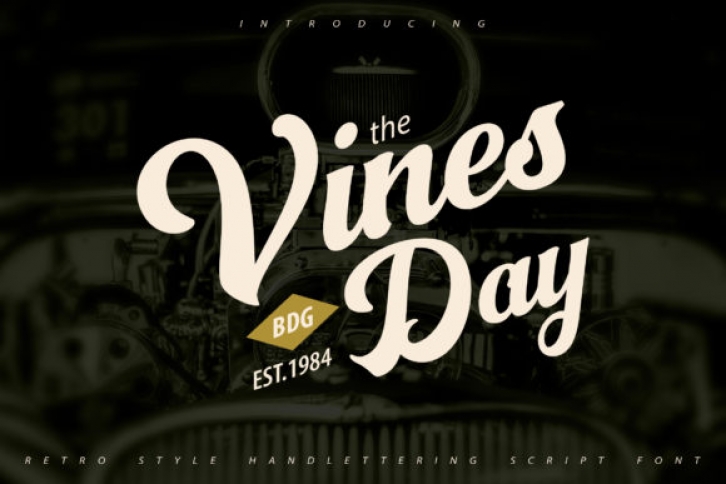 Vinesday Font Download