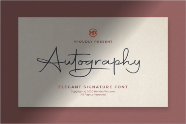 Autography Font Download