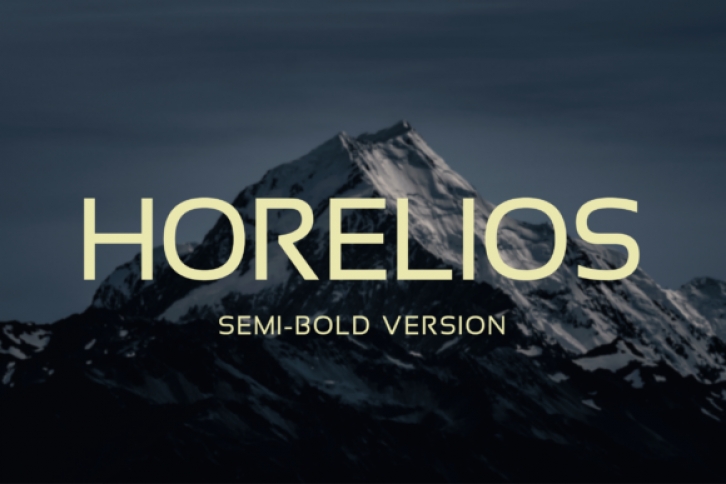 Horelios Semi-Bold Font Download