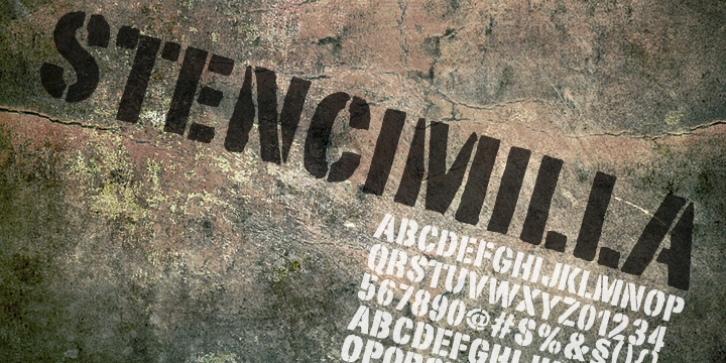 Stencimilla Font Download