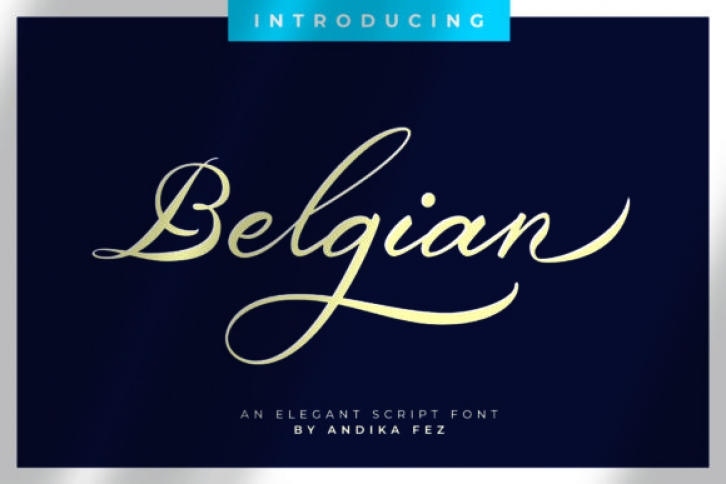 Belgian Signature Font Download