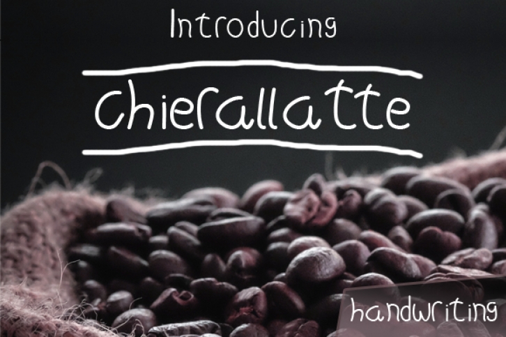 Chierallatte Font Download
